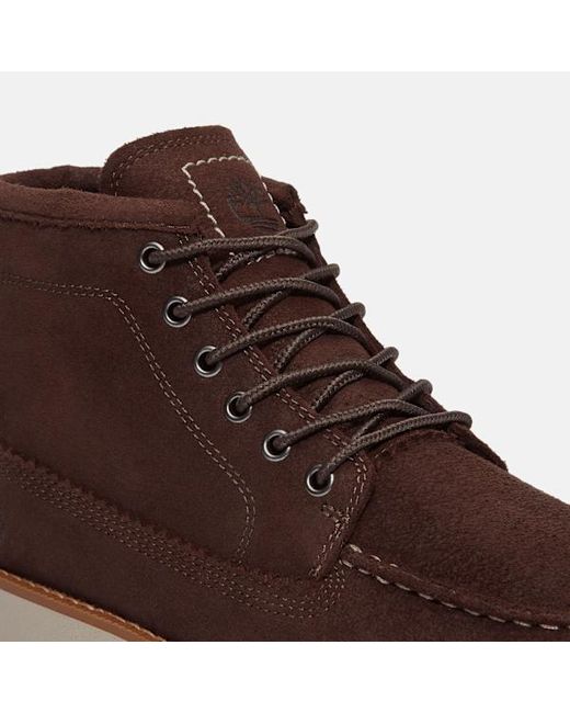 Timberland Brown Britton Mills Mid Chukka Boot For for men