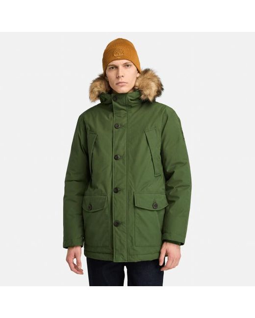 Timberland Scar Ridge Waterproof Parka For Men In Dark Green Man Green Size 3xl for Men Lyst UK