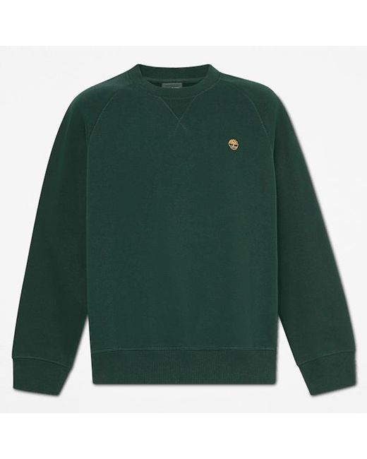 Timberland Green Exeter River Crew Sweatshirt For for men