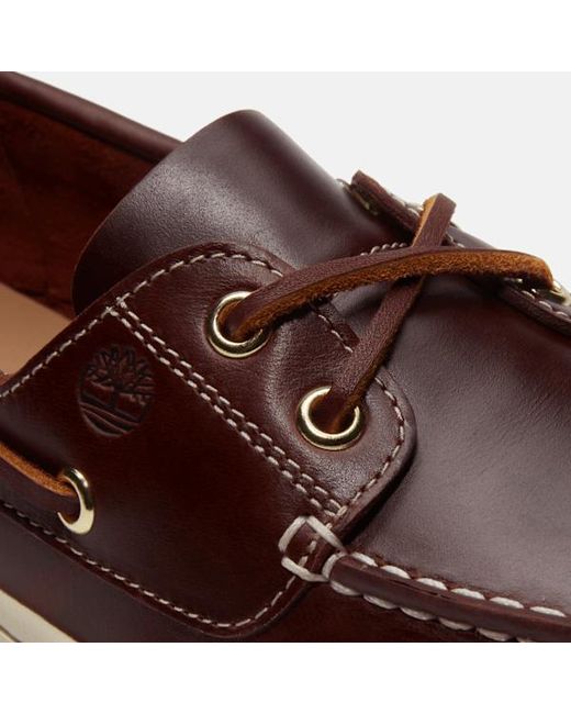 Timberland Brown Portofino Pier Boat Shoe For