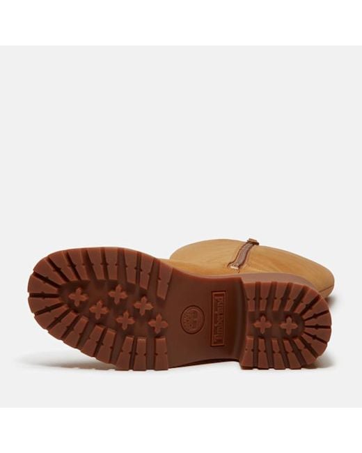 Timberland Brown Stone Heights Tall Side Zip Boot For