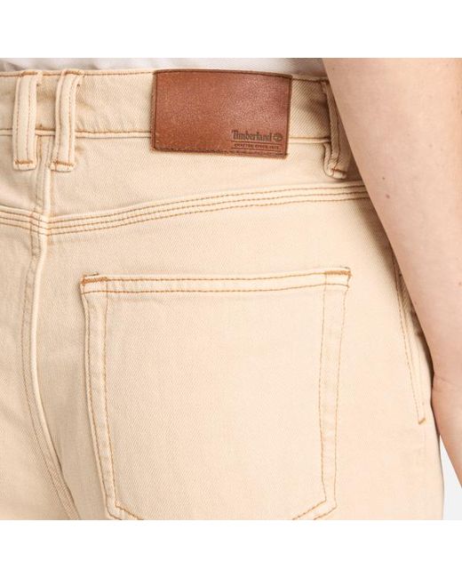 Timberland Natural Denim Wide Leg Trouser For