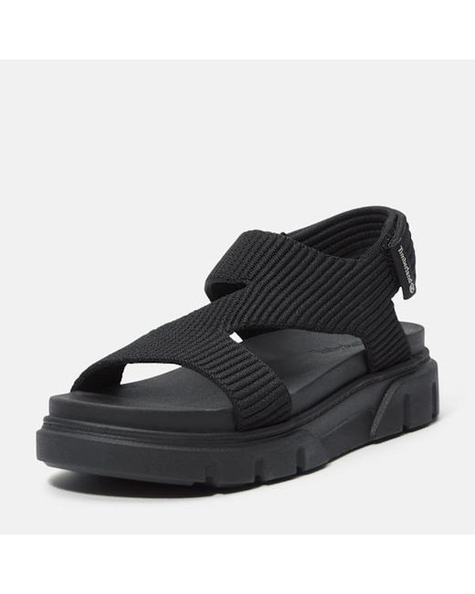Timberland Black Greyfield Backstrap Sandal