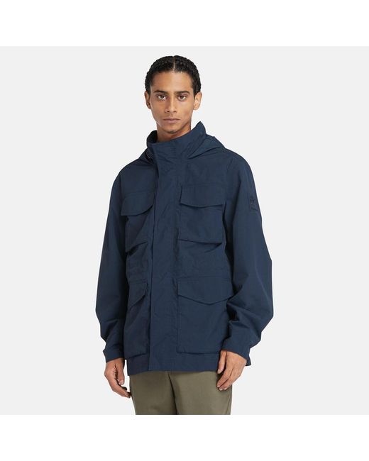 Timberland Blue Water-resistant Field Jacket for men