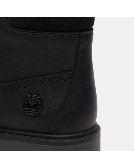 Timberland Black Stone Street Premium Platform Boot