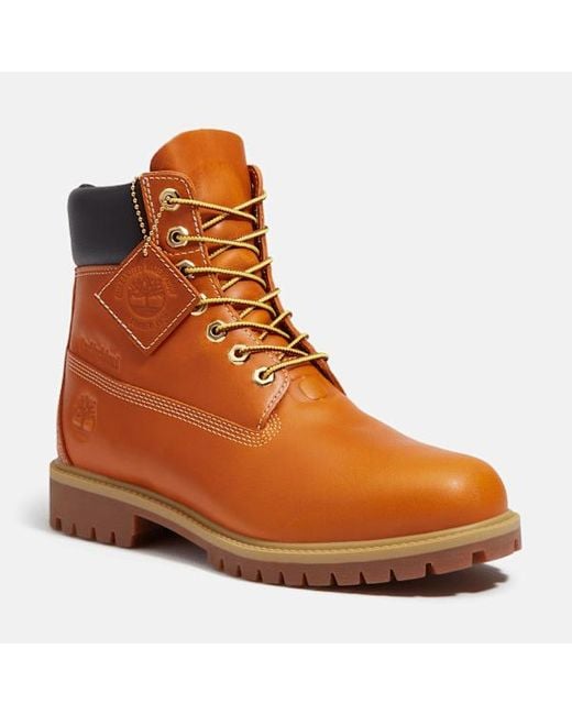 Timberland Brown X One Block Down Heritage 6-Inch Waterproof Boot For for men