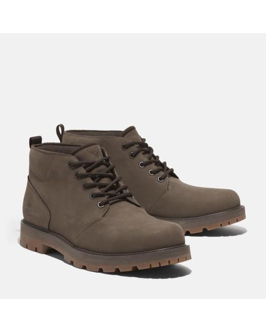 Timberland Brown Britton Road Waterproof Chukka Boot For for men
