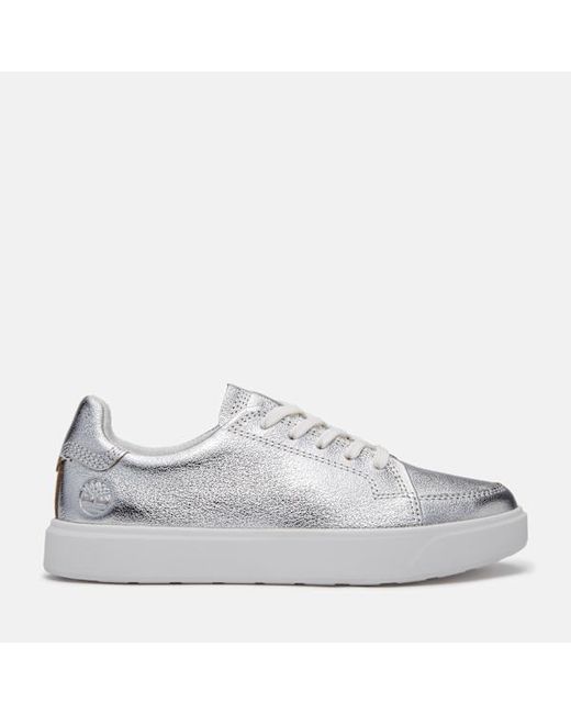 Timberland Gray Emerson Street Trainer For Women In Grey, Woman, Grey, Size: 3.5