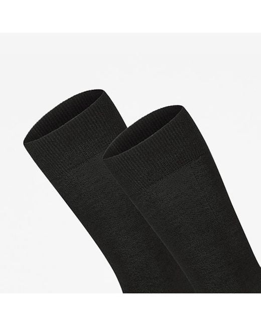 Timberland Black Knit 2-Pack Dress Sock