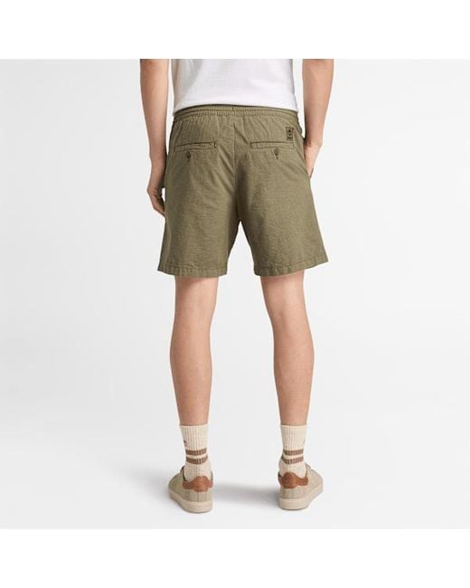 Timberland Green Claremont Cotton Short For for men