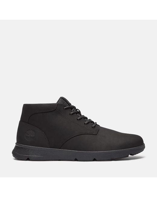 Timberland Parker Street Trainer For Men In Black, Man, Black, Size: 6.5 for men