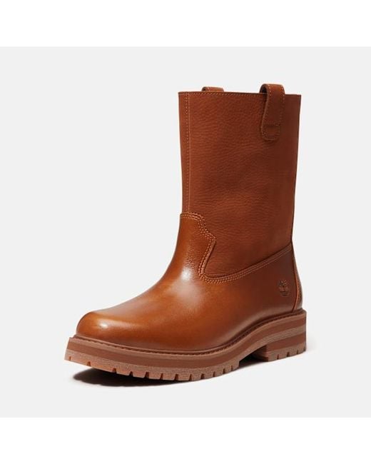 Timberland Brown Britton Drive Pull-On Boot For