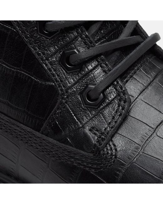 Timberland Black Stone Street Platform Mid Boot For