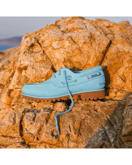 Timberland Blue X Jacquemus Authentic Boat Shoe for men