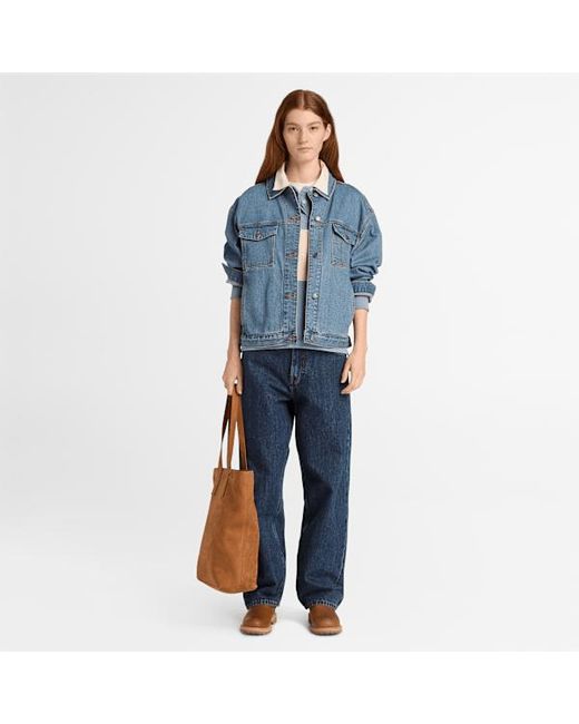 Timberland Blue Archive Denim Jacket For