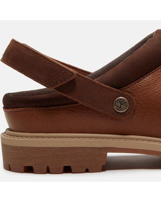 Timberland Brown Premium Clog For