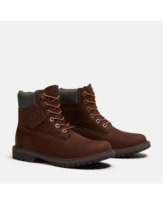 Timberland Brown Premium 6-Inch Waterproof Boot For