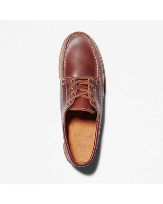 Timberland Red American Craft Boat Shoe for men