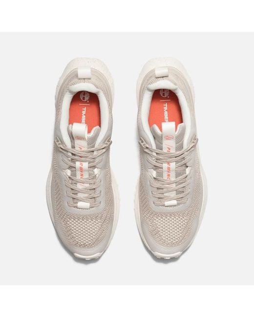 Timberland White Motion Access Lace-Up Low-Top Trainers for men