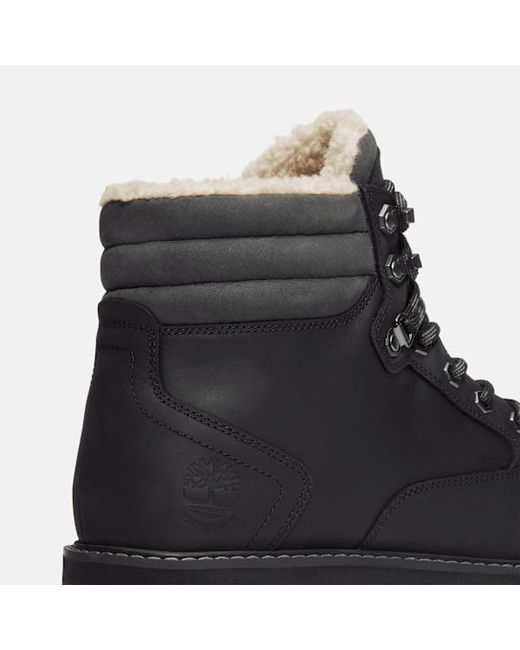 Timberland Black Britton Road Mid Waterproof Boot For for men