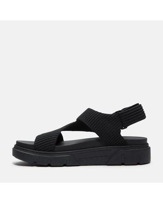 Timberland Black Greyfield Backstrap Sandal