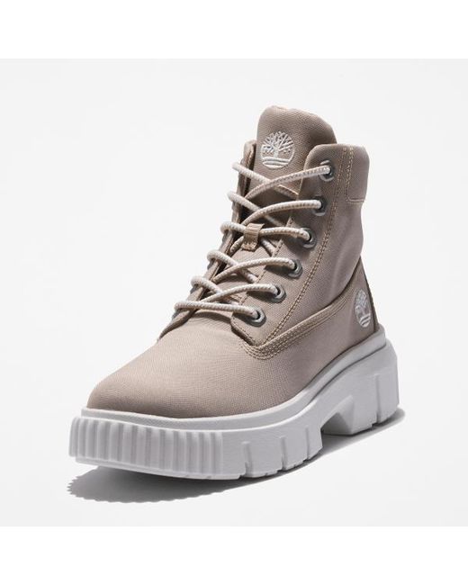 Timberland Gray Greyfield Mid Boot For