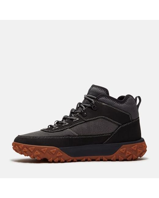 Timberland Black Greenstride Motion 6 Mid Trainer For for men