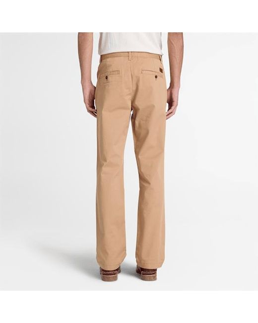 Timberland Natural Claremont Straight Twill Chino Trouser For for men