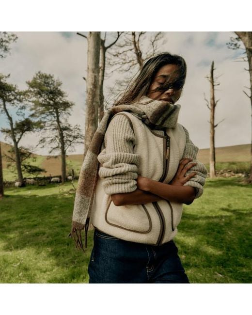 Timberland Natural High Pile Fleece Gilet For