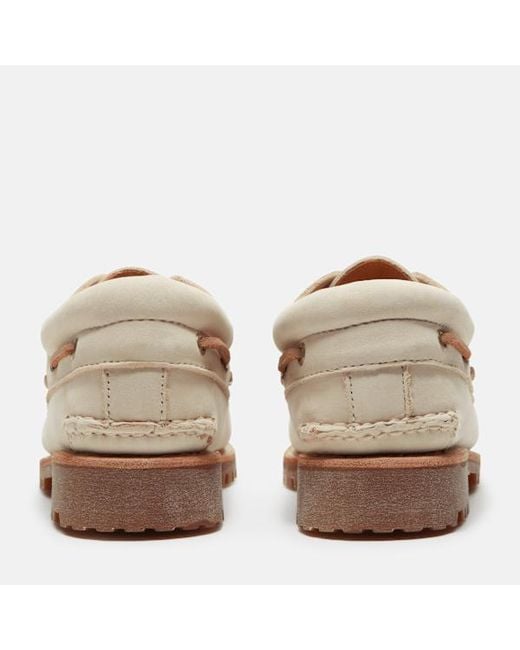 Timberland Natural Lake House 3-Eye Lug Boat Shoe For for men