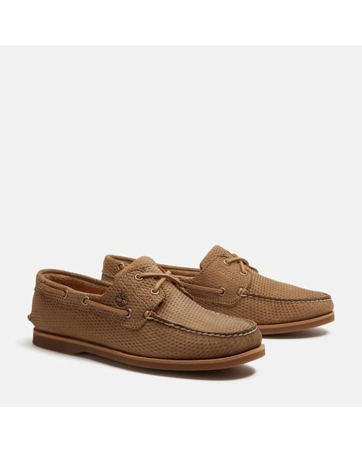 Timberland Brown Lake House Classic 2-Eye Boat Shoe For for men