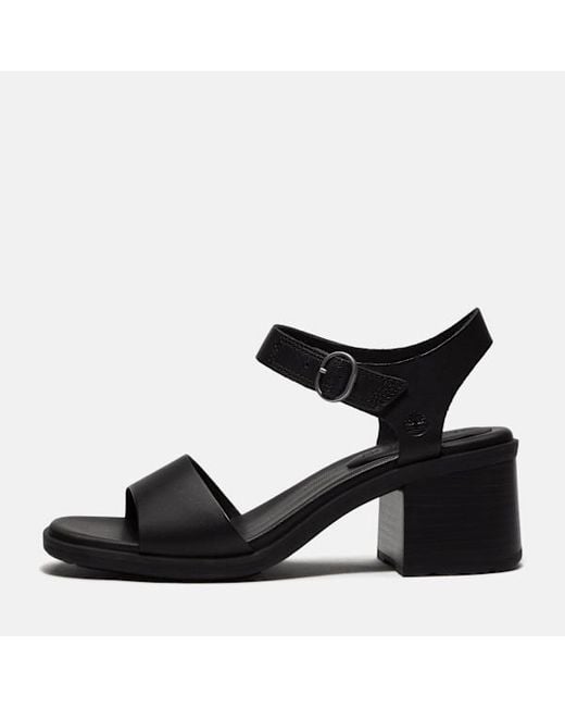 Timberland Black Bellevaux Backstrap Sandal For