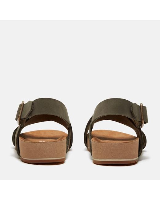 Timberland Green Malibu Waves Basic Backstrap Sandal For