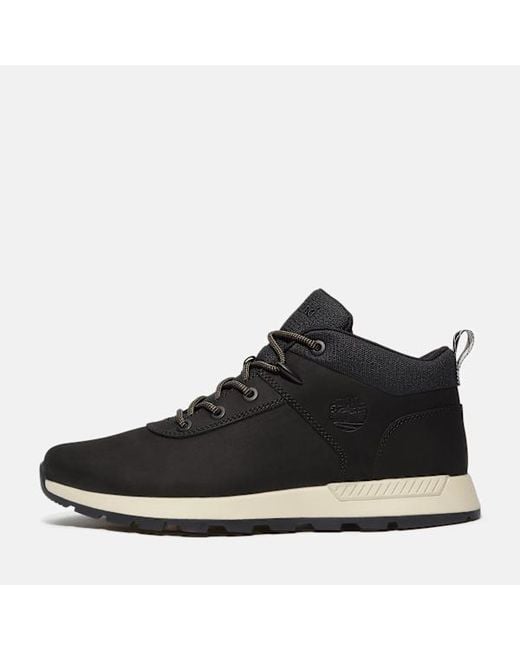 Timberland Black Sprint Basic Mid Trainer For for men
