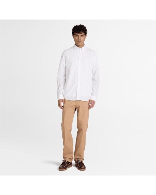 Timberland Natural Claremont Straight Twill Chino Trouser For for men