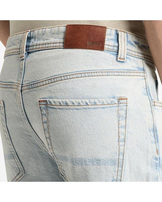Timberland Blue Sandown Slim Denim Trouser For for men