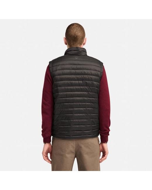 Timberland Black Axis Peak Durable Water-Repellent Vest For for men