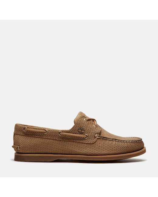 Timberland Brown Lake House Classic 2-Eye Boat Shoe For for men