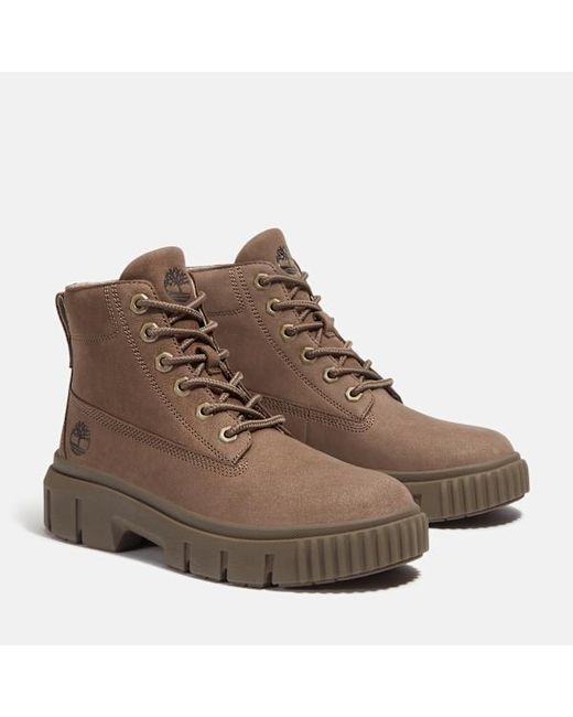 Timberland Brown Greyfield Mid Boot For
