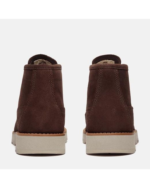 Timberland Brown Britton Mills Mid Chukka Boot For for men