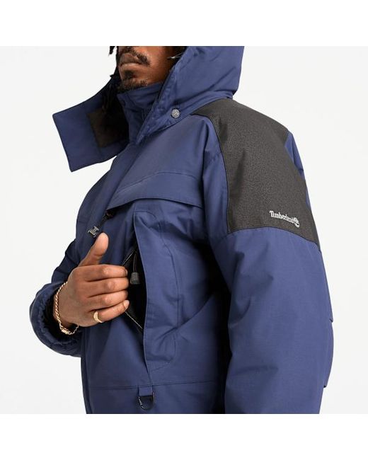 Timberland Blue Granite State Waterproof Rain Jacket For for men