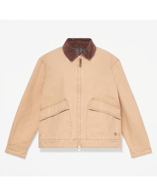 Timberland Natural Strafford Washed Canvas Jacket 2.0 For