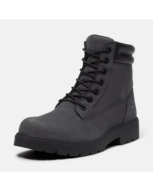 Timberland Black Auburn Falls 6-Inch Waterproof Boot For for men