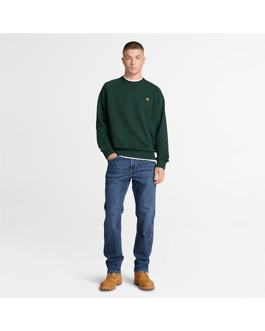 Timberland Green Exeter River Crew Sweatshirt For for men