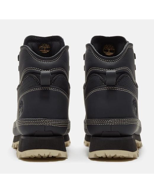 Timberland Black Euro Hiker Boot With Gore-Tex Bootie For for men