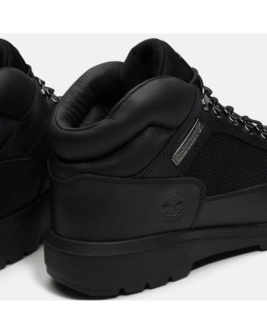 Timberland Black Re-Engineered Waterproof Field Boot For for men