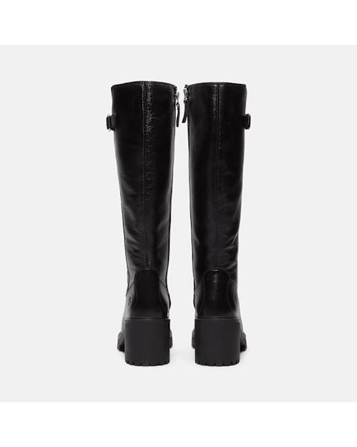 Timberland Black Stone Heights Tall Side Zip Boot For
