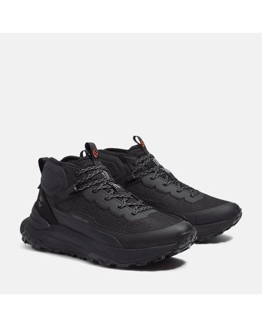 Timberland Black Motion Access Mid Trainer For for men