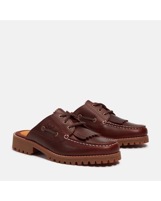 Timberland Brown Authentic Mule For