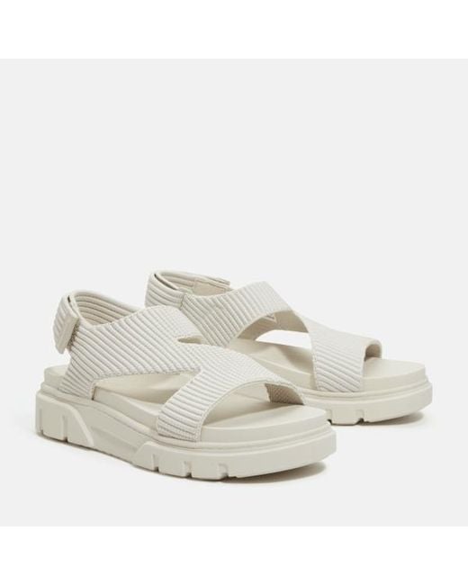 Timberland White Greyfield Backstrap Sandal